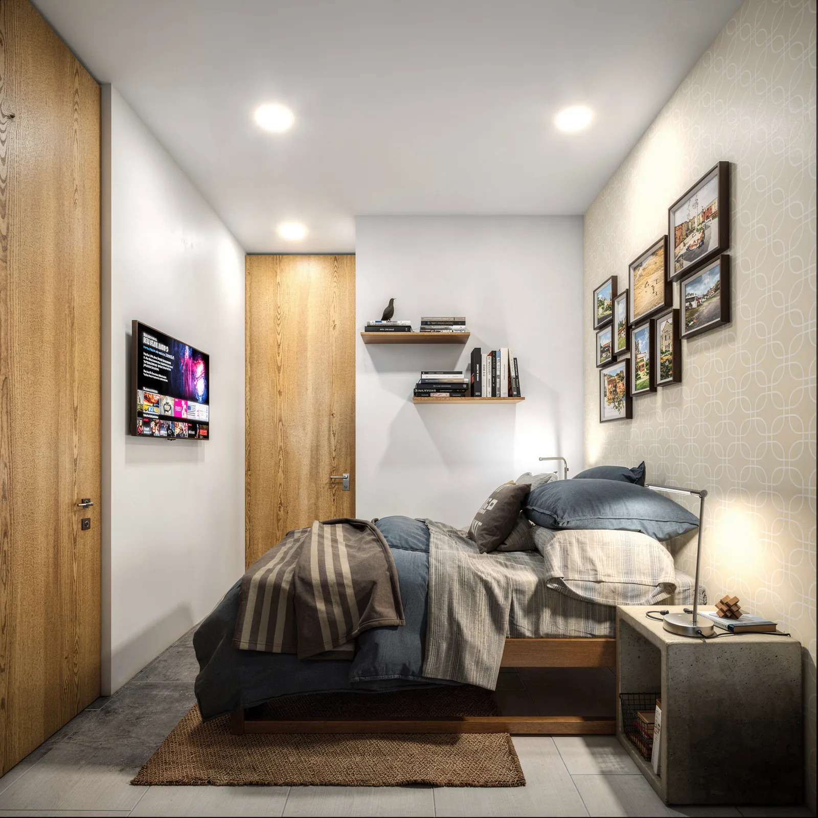 Espacio Flex configurado como cuarto de visitas